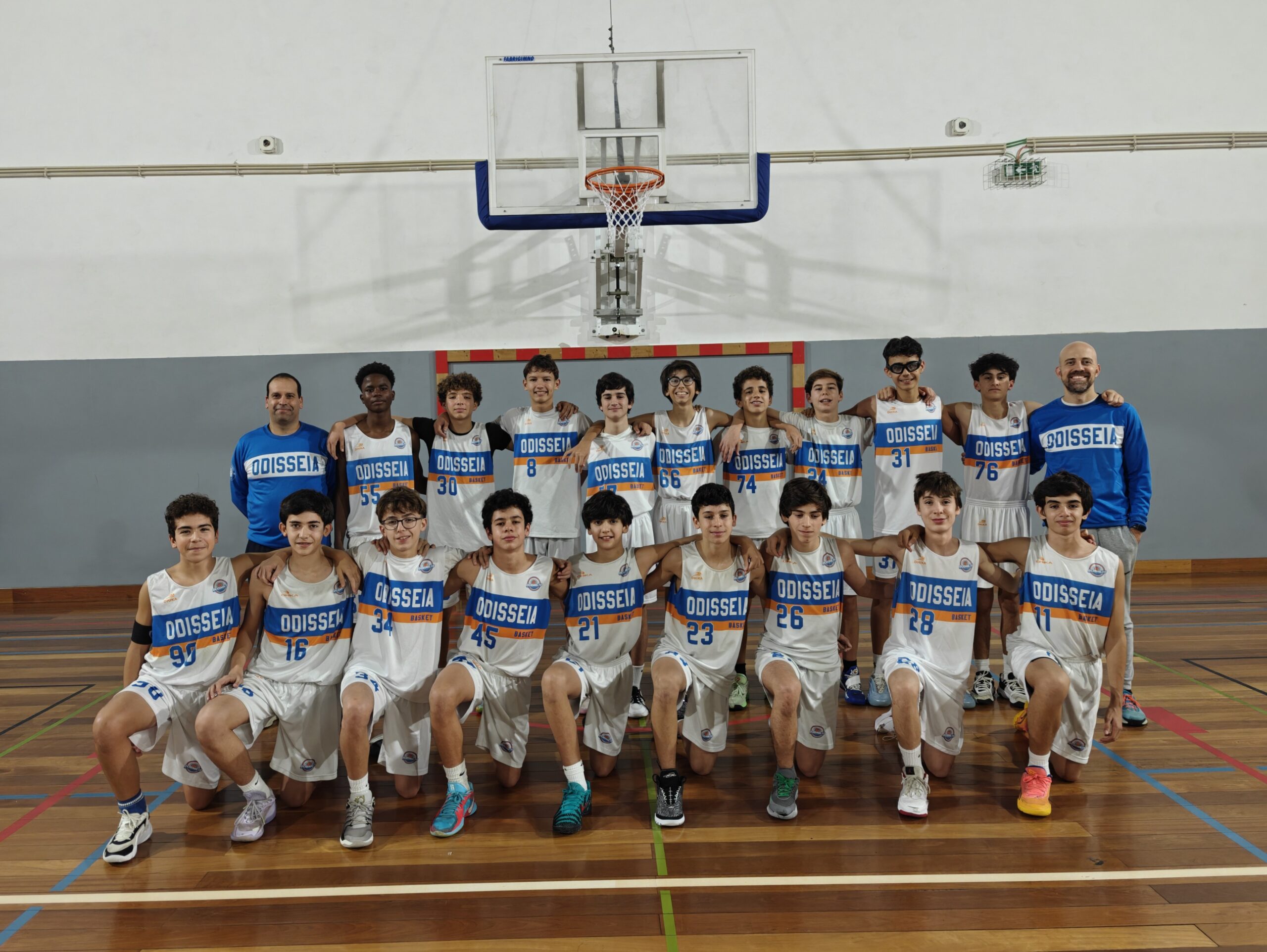 Equipa U15 U16B Odisseia Basket Época 2025/26